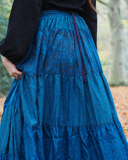 Silk Gypsy Skirt 205