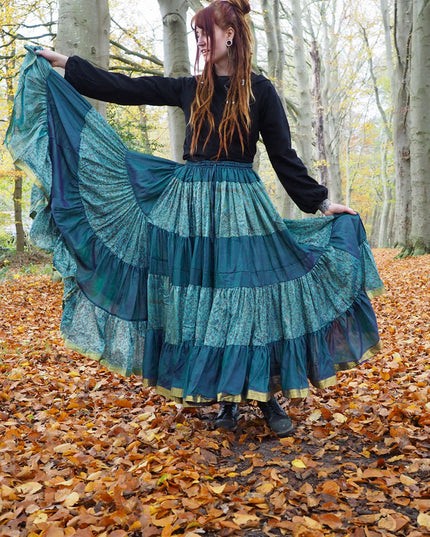 Silk Gypsy Skirt 205