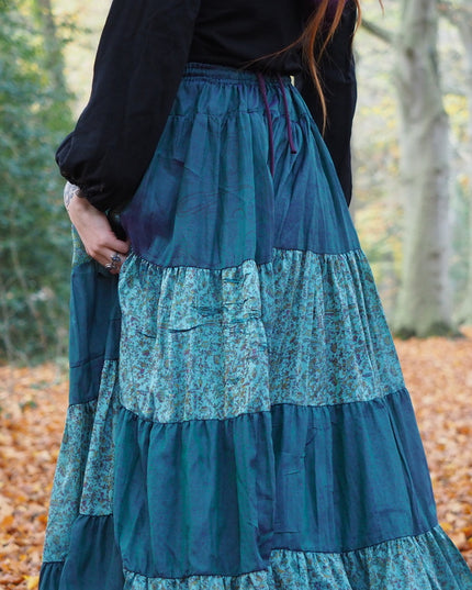 Silk Gypsy Skirt 205