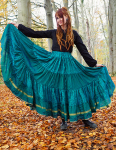 Silk Gypsy Skirt 205
