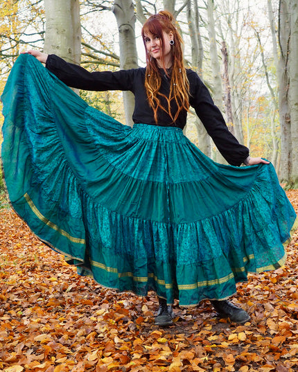 Silk Gypsy Skirt 205