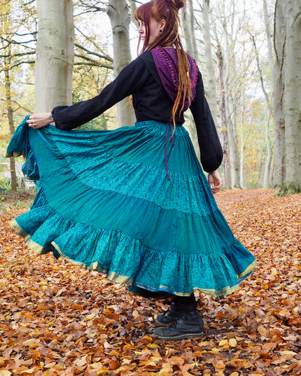 Silk Gypsy Skirt 205