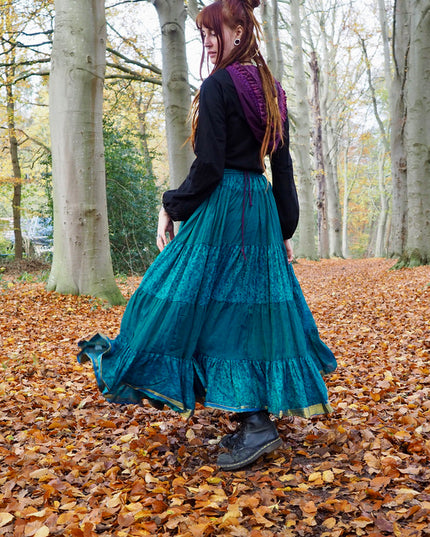 Silk Gypsy Skirt 205