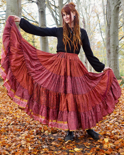 Zijden Gypsy Rok 119