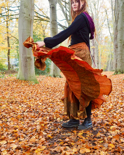 Silk Gypsy Skirt 205