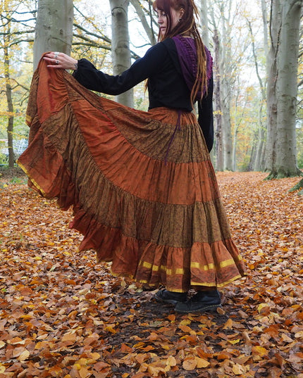Silk Gypsy Skirt 205