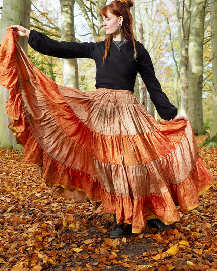 Zijden Gypsy Rok 124