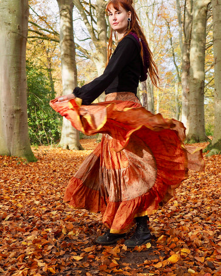 Zijden Gypsy Rok 124