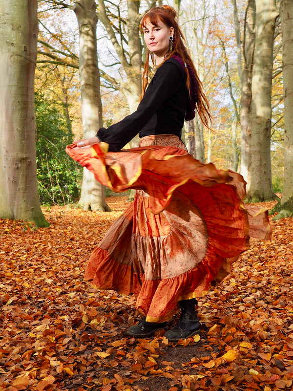 Zijden Gypsy Rok 124