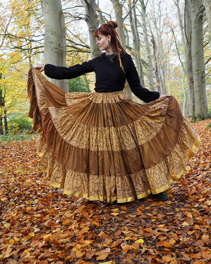 Silk Gypsy Skirt 205