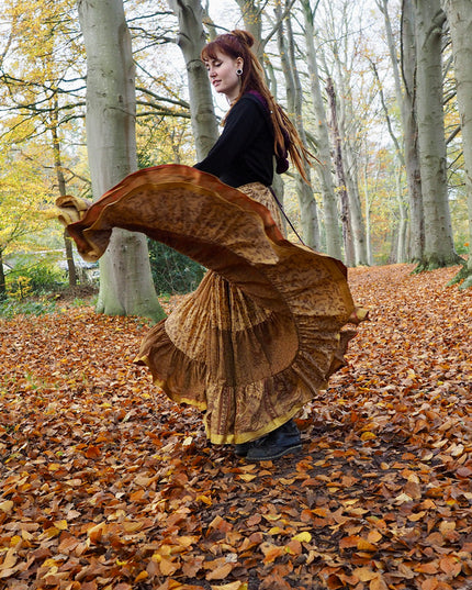 Silk Gypsy Skirt 205