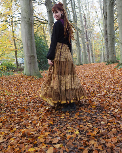 Silk Gypsy Skirt 205