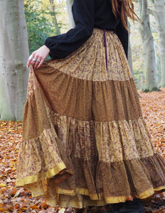 Silk Gypsy Skirt 205