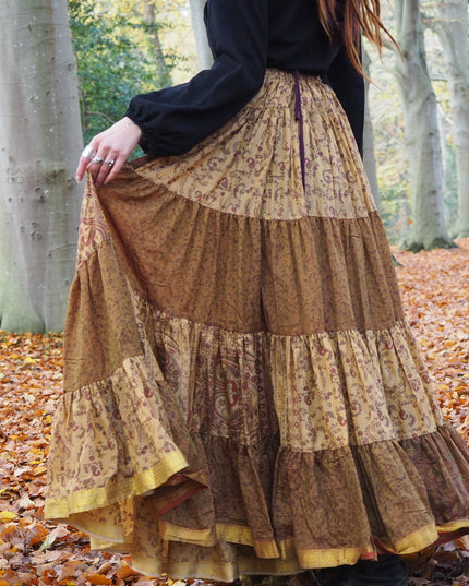 Silk Gypsy Skirt 205