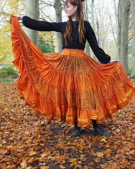 Zijden Gypsy Rok 130