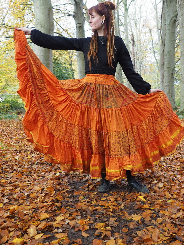 Zijden Gypsy Rok 130