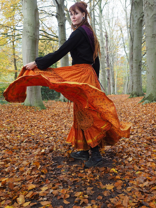 Zijden Gypsy Rok 130