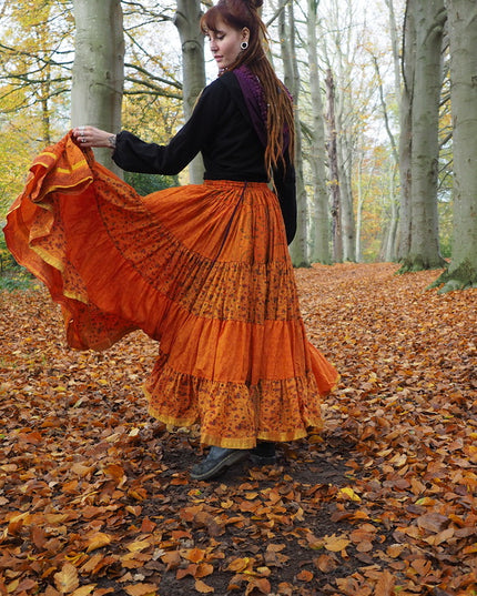 Zijden Gypsy Rok 130