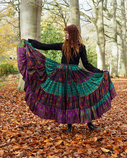 Seiden-Zigeunerrock 205