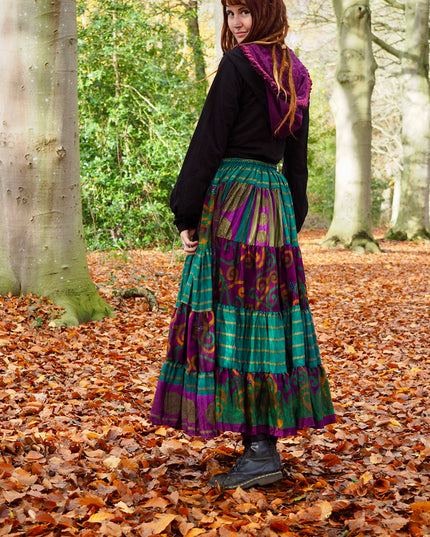 Seiden-Zigeunerrock 205