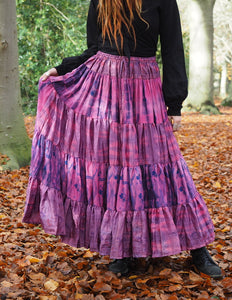 Tie Dye Zijden Rok 46