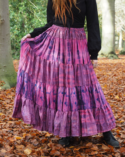 Tie Dye Zijden Rok 46