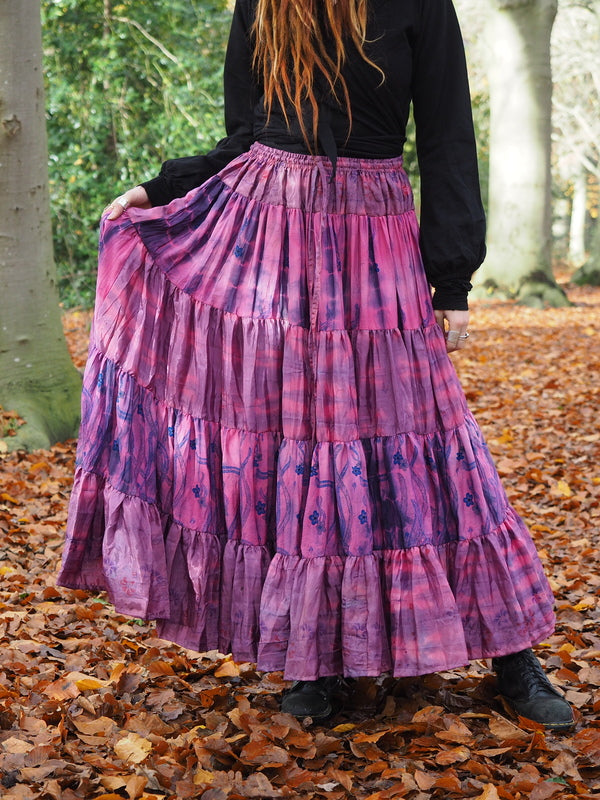 Tie Dye Zijden Rok 46