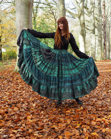 Tie Dye Zijden Rok 47