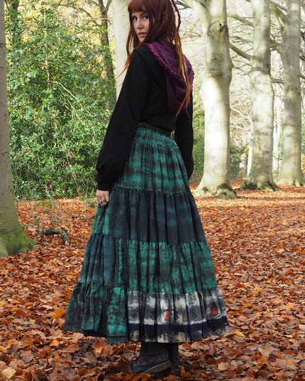 Tie Dye Zijden Rok 47