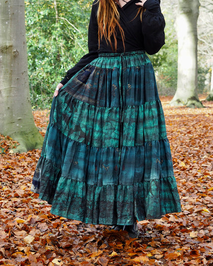 Tie Dye Zijden Rok 47