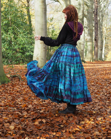 Tie Dye Zijden Rok 49