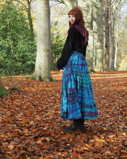 Tie Dye Zijden Rok 49