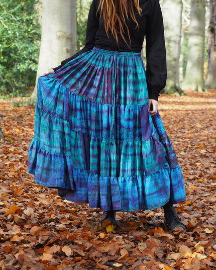 Tie Dye Zijden Rok 49