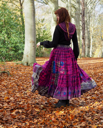 Tie Dye Zijden Rok 51