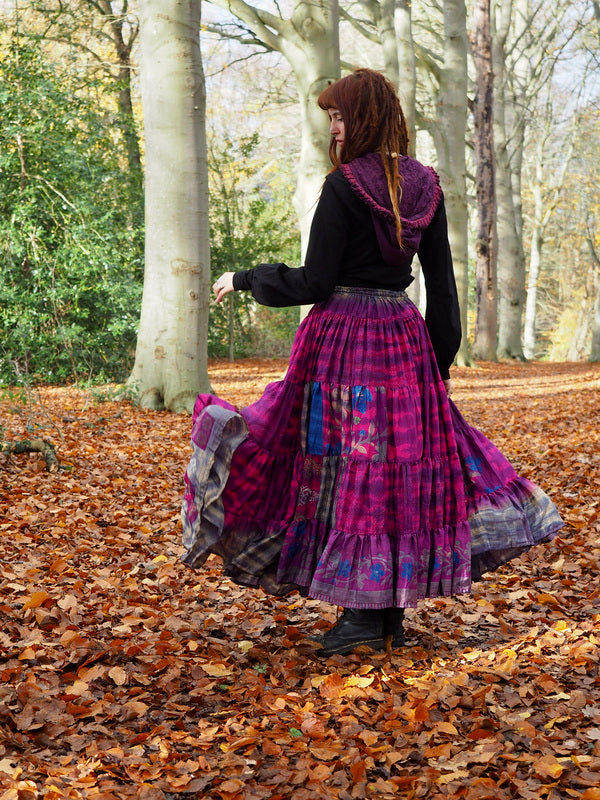 Tie Dye Zijden Rok 51