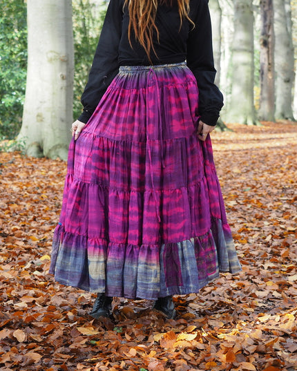 Tie Dye Zijden Rok 51