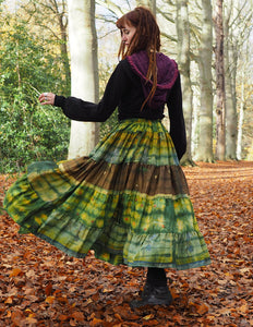 Tie Dye Zijden Rok 55