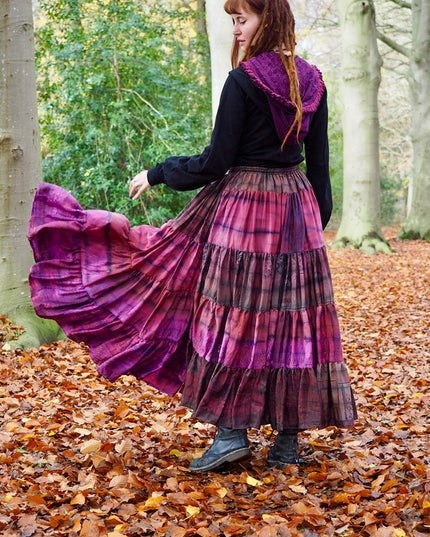 Tie Dye Zijden Rok 57