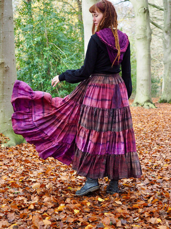 Tie Dye Zijden Rok 57