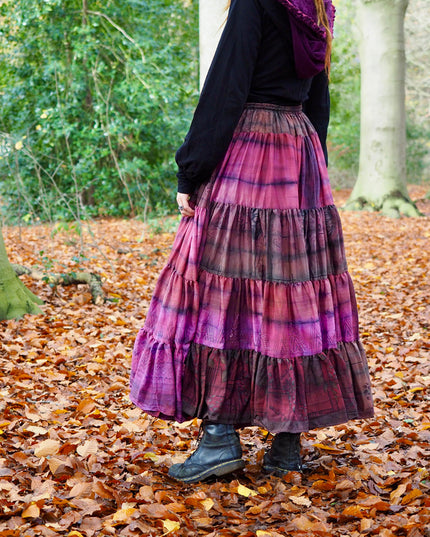 Tie Dye Zijden Rok 57