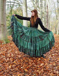Silk Gypsy Skirt 205