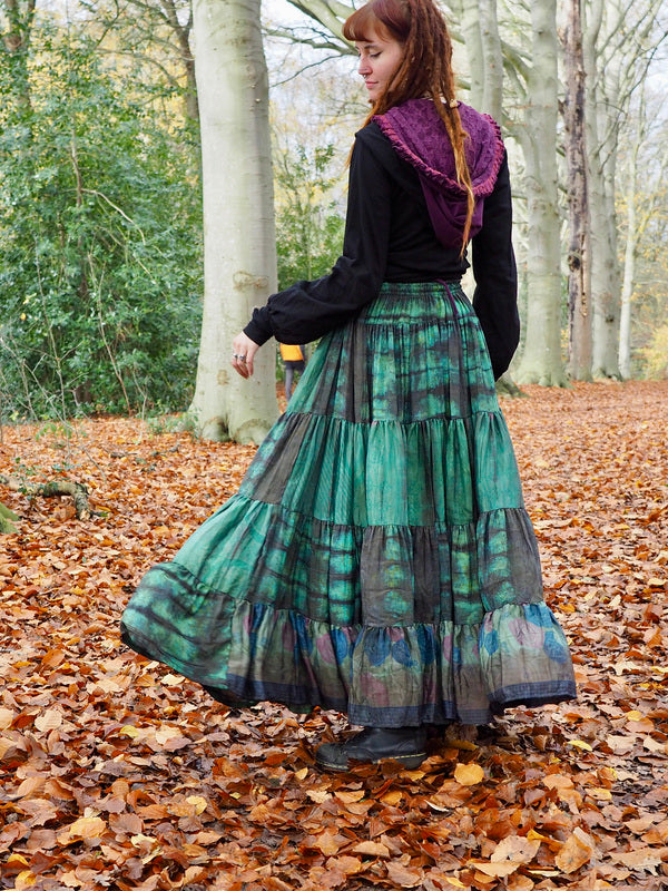 Tie Dye Zijden Rok 58