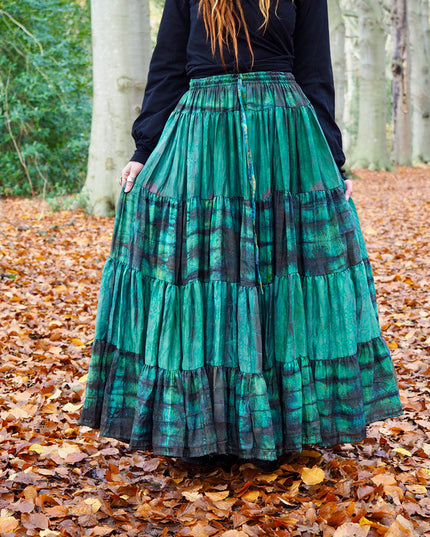 Silk Gypsy Skirt 205