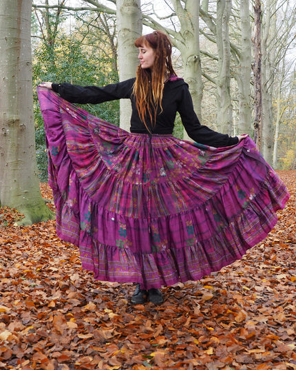 Tie Dye Zijden Rok 59