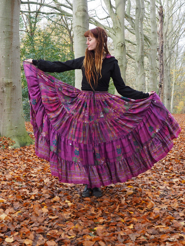 Tie Dye Zijden Rok 59