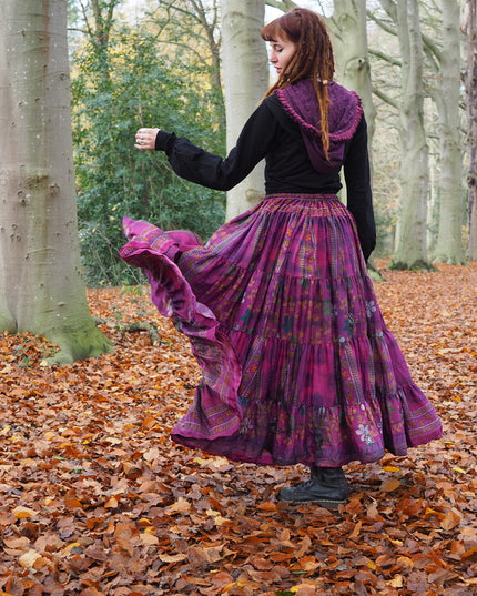 Tie Dye Zijden Rok 59