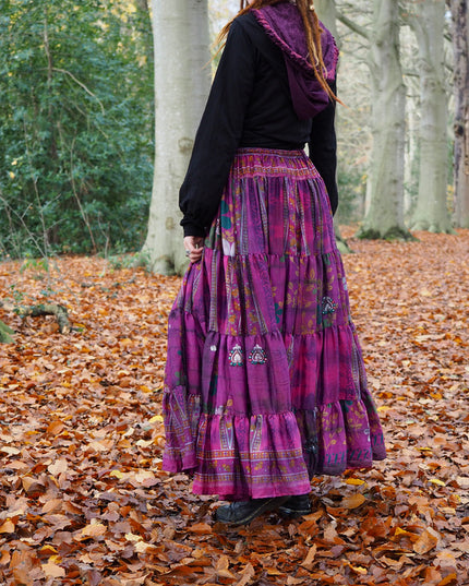 Tie Dye Zijden Rok 59