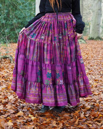 Tie Dye Zijden Rok 59