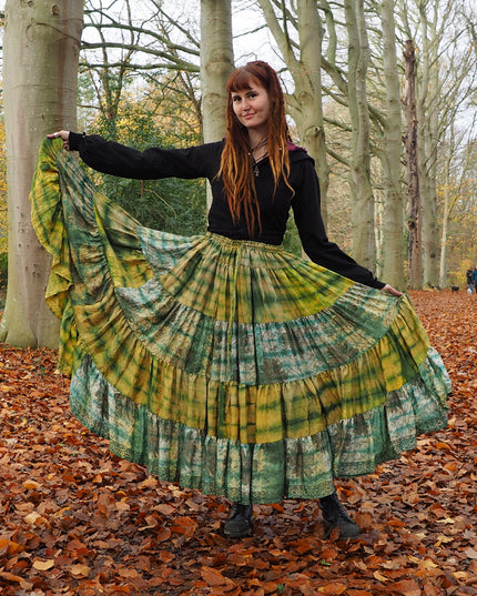 Silk Gypsy Skirt 205