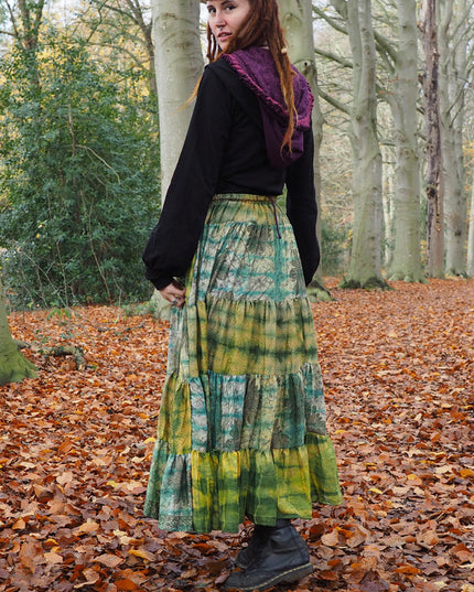 Silk Gypsy Skirt 205